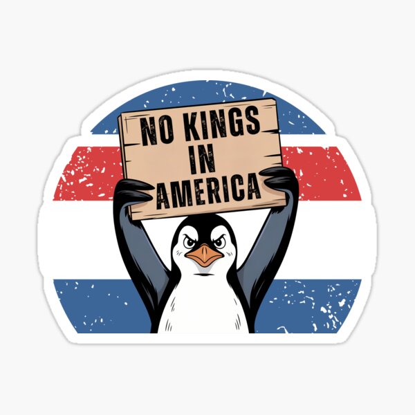 Item preview, No Kings in America designed and sold by Poliartics.