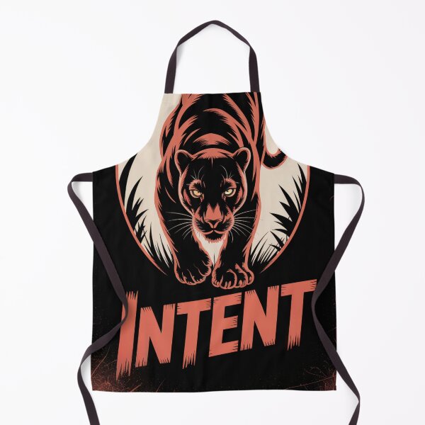 Item preview, Intent Black Panther Stare designed and sold by ShadowAndSlate.