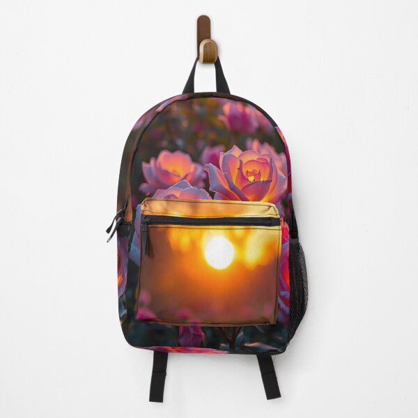 Item preview, Mystical Bloom – Glowing Roses at Sunset designed and sold by FotoworldEdel.