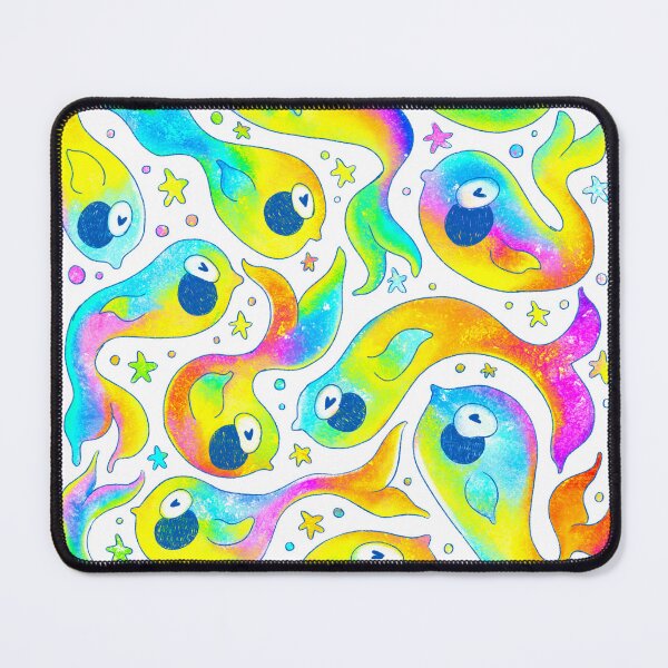 Item preview, Space Fish Print - White Background designed and sold by ByLeesh.
