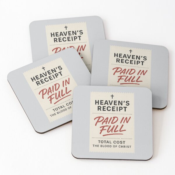 Item preview, Heaven’s Receipt – Paid in Full by Christ’s Blood designed and sold by SimplySelim.