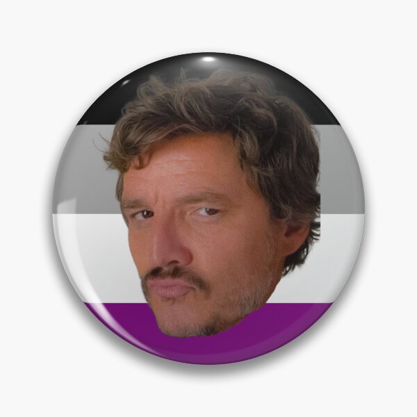 Item preview, Emotional Support Pedro Pascal (Asexual Pride Version) designed and sold by LittleMsMorales.
