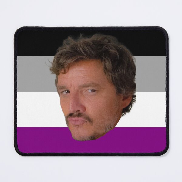 Item preview, Emotional Support Pedro Pascal (Asexual Pride Version) designed and sold by LittleMsMorales.