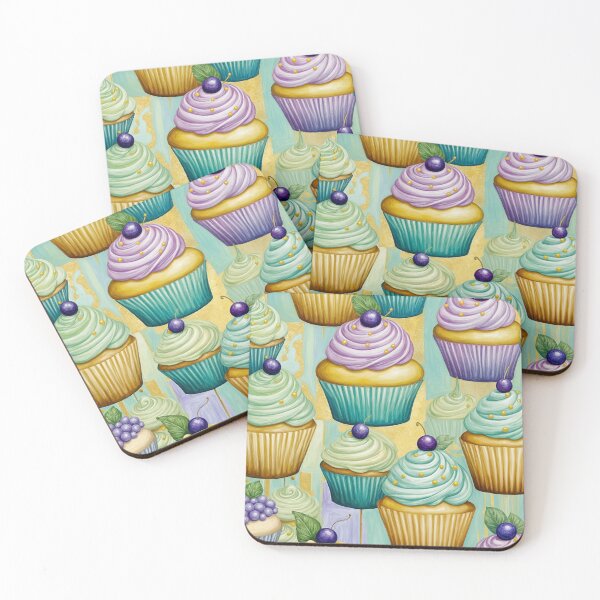 Item preview, Pastel Cupcakes no1 designed and sold by Lizetteh.