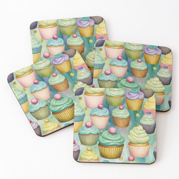 Item preview, Pastel Cupcakes no2 designed and sold by Lizetteh.