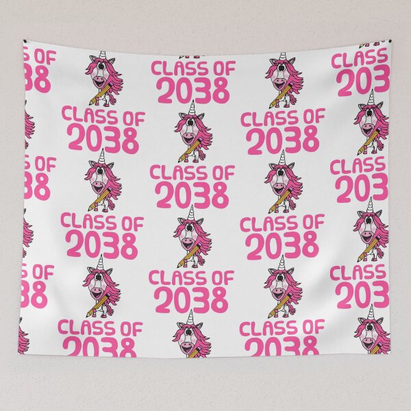 Item preview, Class Of 2038 Unicorn, First Day Of School, Kindergarten Teacher designed and sold by doodlerob.