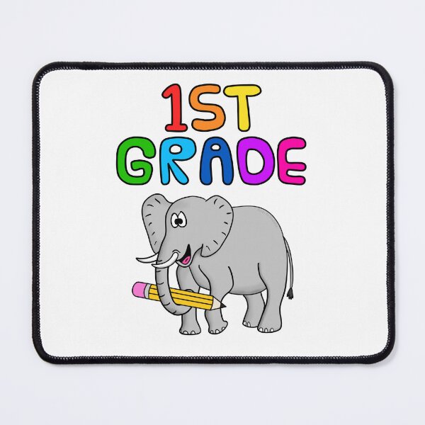 Item preview, School Elephant 1st Grade Teacher, Back To School designed and sold by doodlerob.