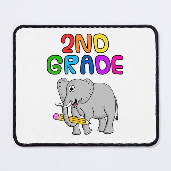 Item preview, School Elephant 2nd Grade Teacher, Back To School designed and sold by doodlerob.