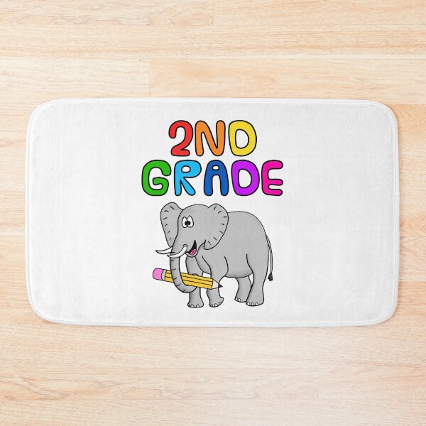 Item preview, School Elephant 2nd Grade Teacher, Back To School designed and sold by doodlerob.