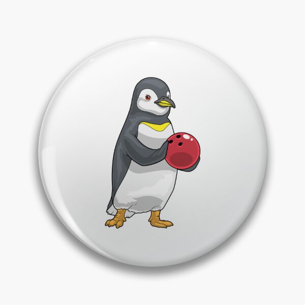 Item preview, Penguin Bowling Bowling ball designed and sold by Snabdesign84.