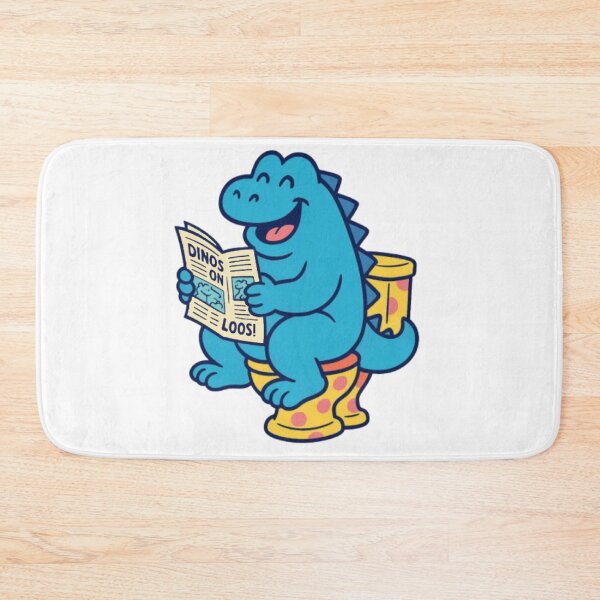 Item preview, Un dinosaurio defecando en el inodoro designed and sold by 2competent4life.