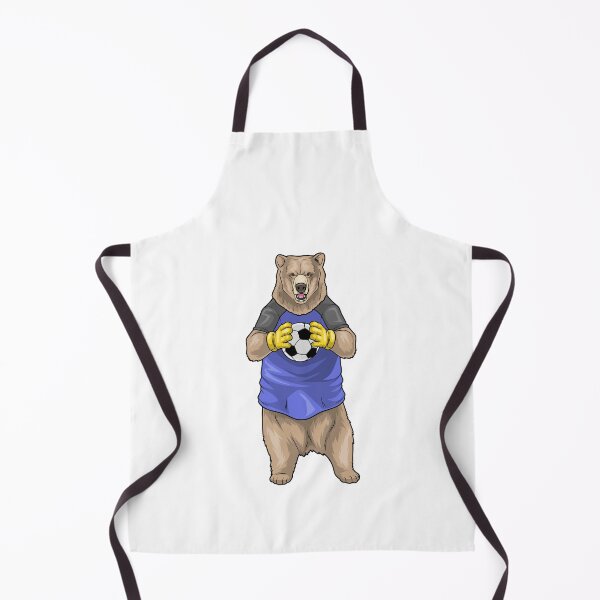 Item preview, Bear Goalkeeper Soccer designed and sold by Snabdesign84.