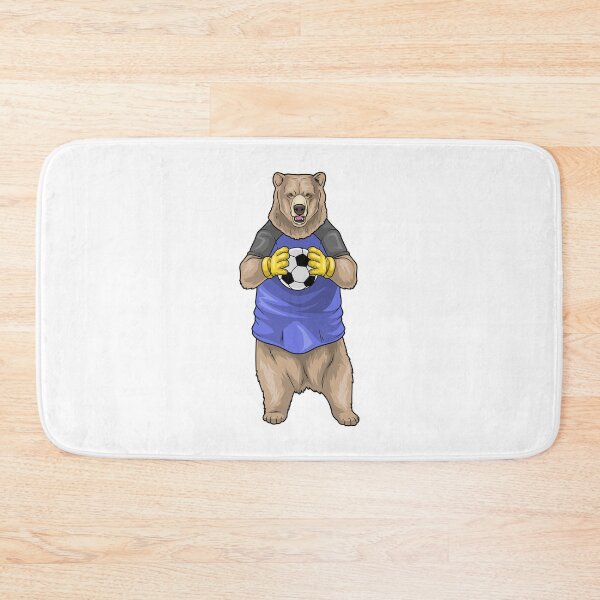 Item preview, Bear Goalkeeper Soccer designed and sold by Snabdesign84.