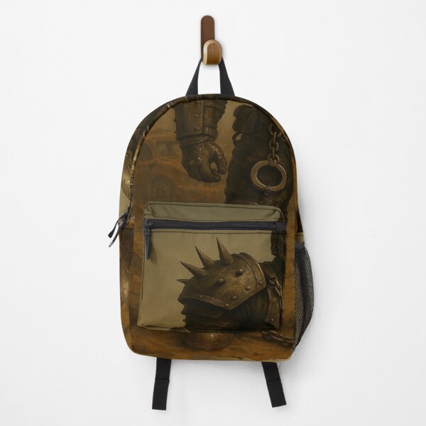 Item preview, Wasteland Defender in Scrap Armor | Post-Apocalyptic Football Art designed and sold by stasgraphics.