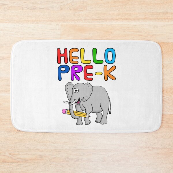 Item preview, Hello Pre-K Elephant, Elementary Teacher, First Day Of School designed and sold by doodlerob.