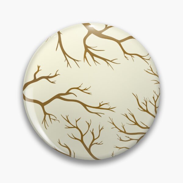 Item preview, Artistic Depiction of Leafless Tree Branches with Perched Bird designed and sold by Creative88Art.