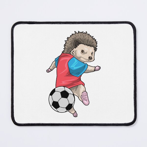 Item preview, Hedgehog Soccer player Soccer designed and sold by Snabdesign84.