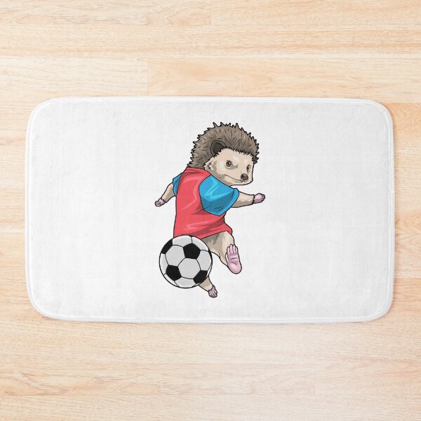Item preview, Hedgehog Soccer player Soccer designed and sold by Snabdesign84.