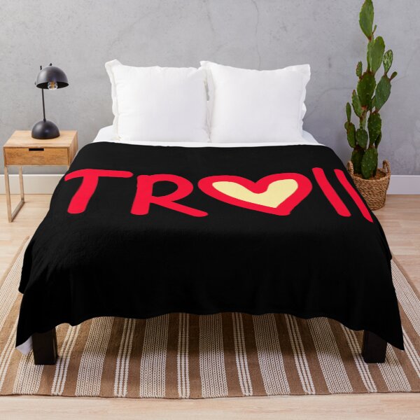 Item preview, Troll in Red Heart designed and sold by Memes N Lore .