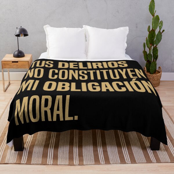 Item preview, Tus delirios no constituyen mi obligación moral - Cita  designed and sold by Vector-Artist.