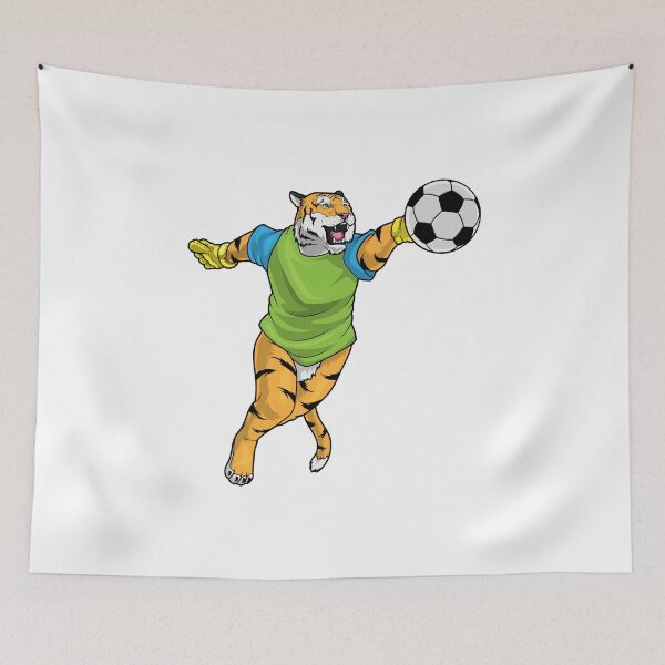 Item preview, Tiger Goalkeeper Soccer designed and sold by Snabdesign84.