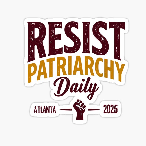 Item preview, Resist Patriarchy Daily – Bold Feminist Activism designed and sold by FaeryNuff.