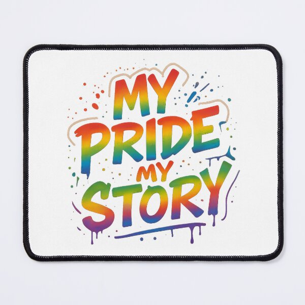Item preview, My Pride My Story – Rainbow Graffiti Art designed and sold by Haus Of Sin.