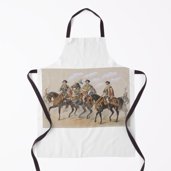 Item preview, Nobles on horseback (1854)  designed and sold by 19th Century in Color.