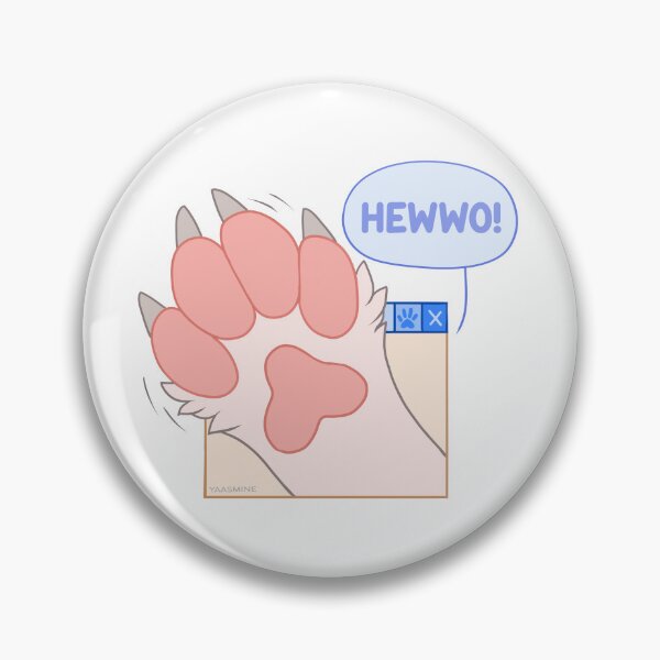 Item preview, Cute Furry Waving Paw designed and sold by Yaasmine.