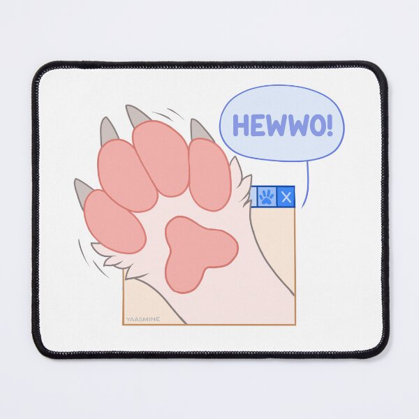 Item preview, Cute Furry Waving Paw designed and sold by Yaasmine.