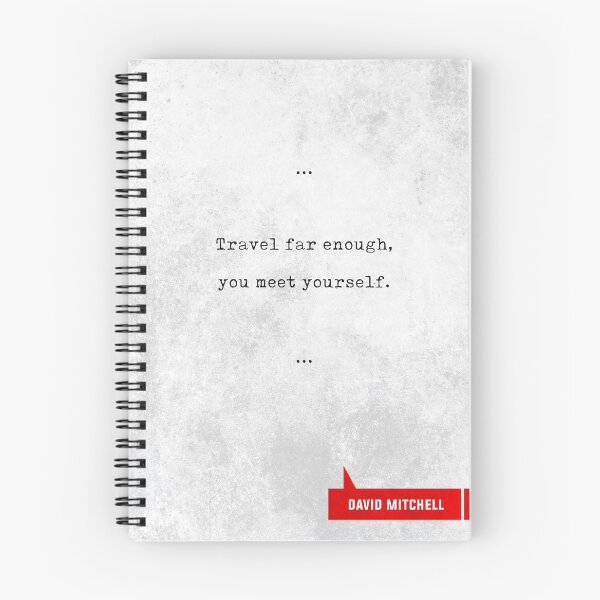 Item preview, David Mitchell Quotes - Literary Quotes - Book Lover Gifts - Typewriter Art - Motivational Quotes designed and sold by Studio Grafiikka.