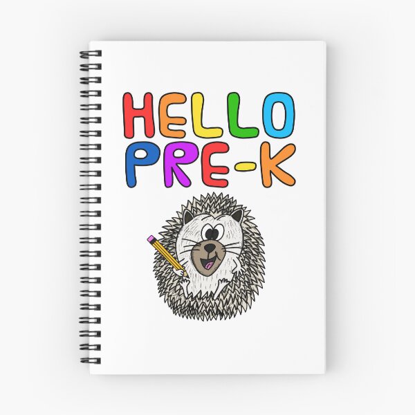 Item preview, Hello Pre-K Hedgehog, Elementary Teacher, First Day Of School designed and sold by doodlerob.