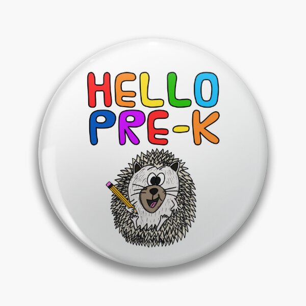 Item preview, Hello Pre-K Hedgehog, Elementary Teacher, First Day Of School designed and sold by doodlerob.