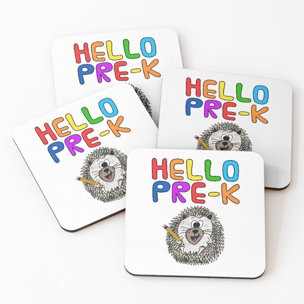 Item preview, Hello Pre-K Hedgehog, Elementary Teacher, First Day Of School designed and sold by doodlerob.