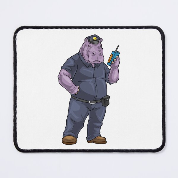 Item preview, Hippo Cop Microphone Police designed and sold by Snabdesign84.