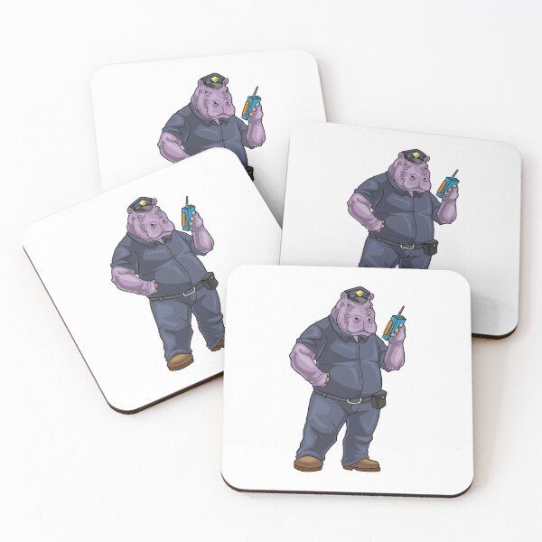Item preview, Hippo Cop Microphone Police designed and sold by Snabdesign84.