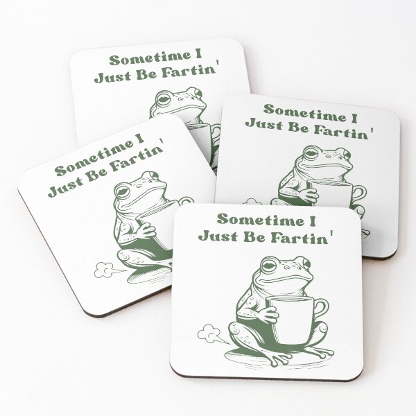 Item preview, Sometimes I Just Be Fartin, Funny Frog, Unhinged, Weirdcore, Gag, Funny Meme, Quirky designed and sold by toongstudio.