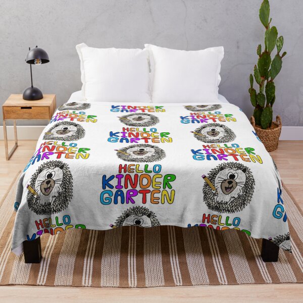 Item preview, Hello Kindergarten Hedgehog, Elementary Teacher, Back To School designed and sold by doodlerob.