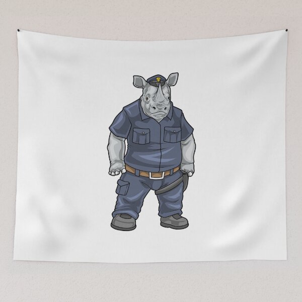 Item preview, Rhino Cop Police hat Police designed and sold by Snabdesign84.