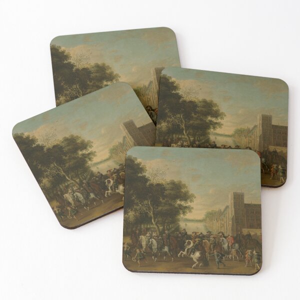 Item preview, Prince Maurits in Royal Company designed and sold by queen-consort.