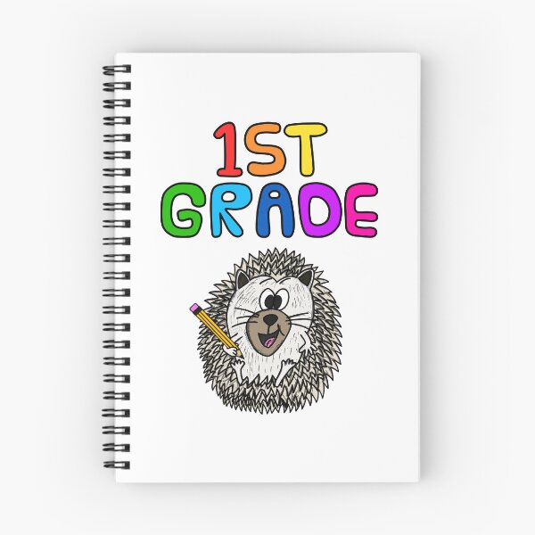 Item preview, School Hedgehog 1st Grade Teacher, Back To School designed and sold by doodlerob.