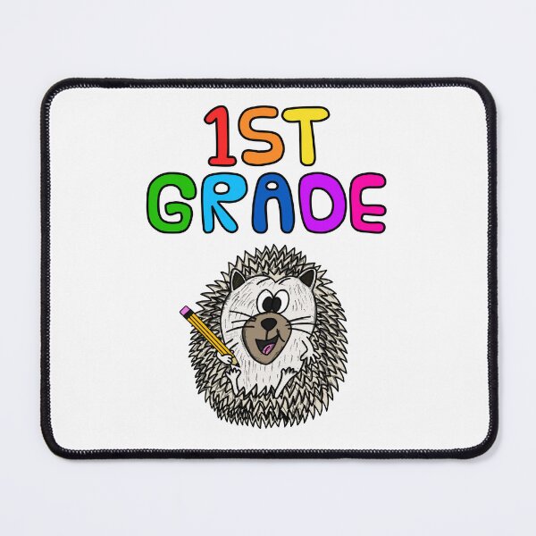 Item preview, School Hedgehog 1st Grade Teacher, Back To School designed and sold by doodlerob.