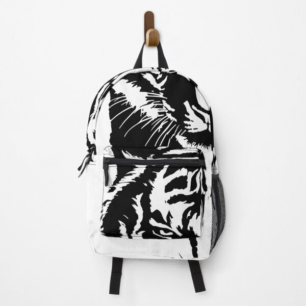 Item preview, The Tiger (Black and White) designed and sold by ValogaStudio.