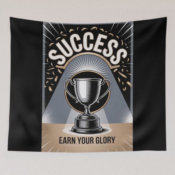 Item preview, Success Trophy Earn Your Glory designed and sold by ShadowAndSlate.