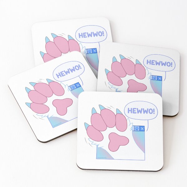 Item preview, Cute Furry Transgender Waving Paw designed and sold by Yaasmine.