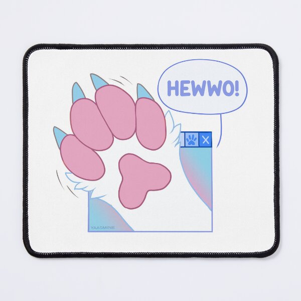 Item preview, Cute Furry Transgender Waving Paw designed and sold by Yaasmine.