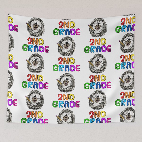 Item preview, School Hedgehog 2nd Grade Teacher, Back To School designed and sold by doodlerob.