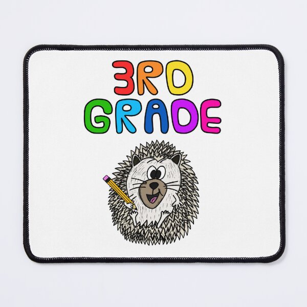 Item preview, School Hedgehog 3rd Grade Teacher, Back To School designed and sold by doodlerob.