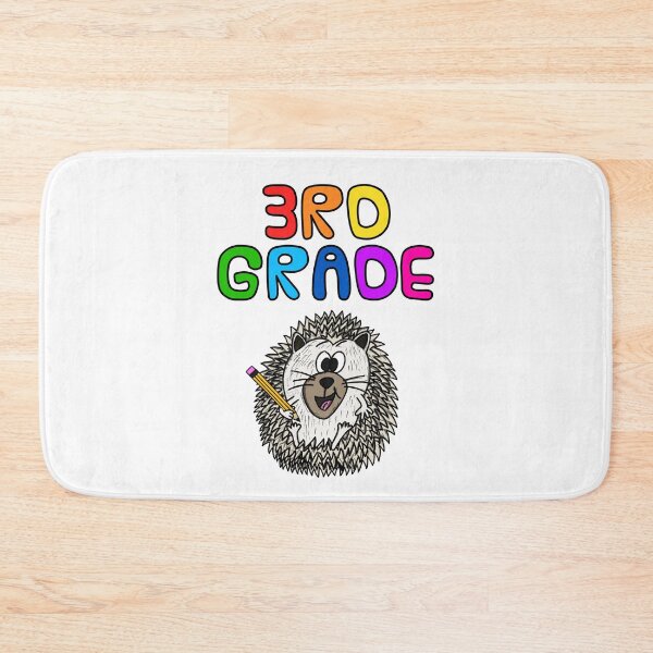 Item preview, School Hedgehog 3rd Grade Teacher, Back To School designed and sold by doodlerob.