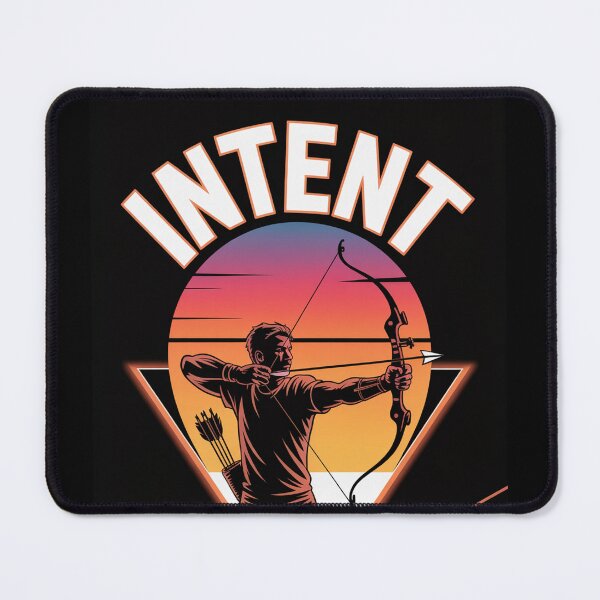 Item preview, Intent Archer Hit Your Mark designed and sold by ShadowAndSlate.